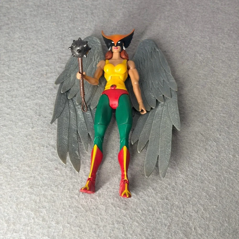 Mattel DC Universe Classics Hawkgirl V4445 Wings Mace Incomplete Loose Figure